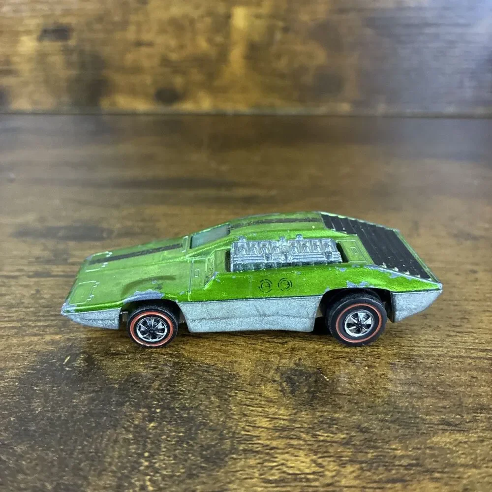1970 Hot Wheels Redline Side Kick US Light Green
